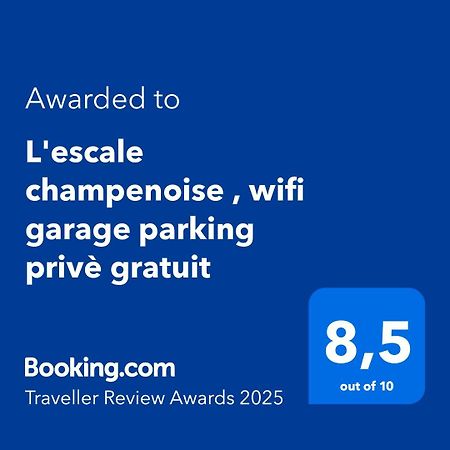 Apartamento L'Escale Champenoise , Wifi Garage Parking Prive Gratuit Châlons-en-Champagne Exterior foto